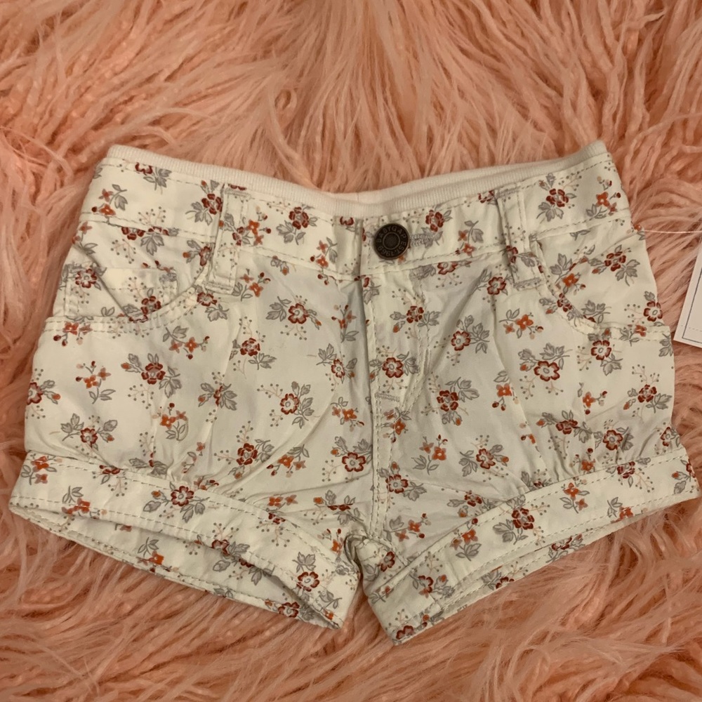 Baby Girls Floral Shorts by the Gap